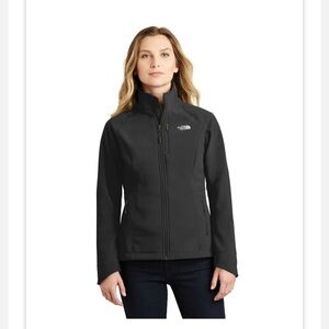 Womens The NorthFace size medium TNF Apex black soft shell jacket
